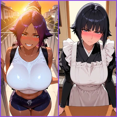 Yoruichi & Soifon 