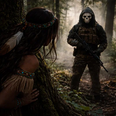 Simon 'Ghost' Riley | Pocahontas