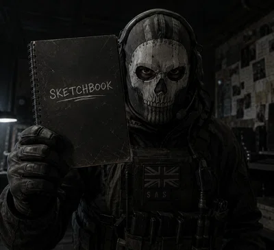 Simon 'Ghost' Riley | Butt Plugs & Sketchbooks 