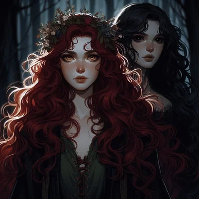 Theryn & Mirel | Forest Spirits