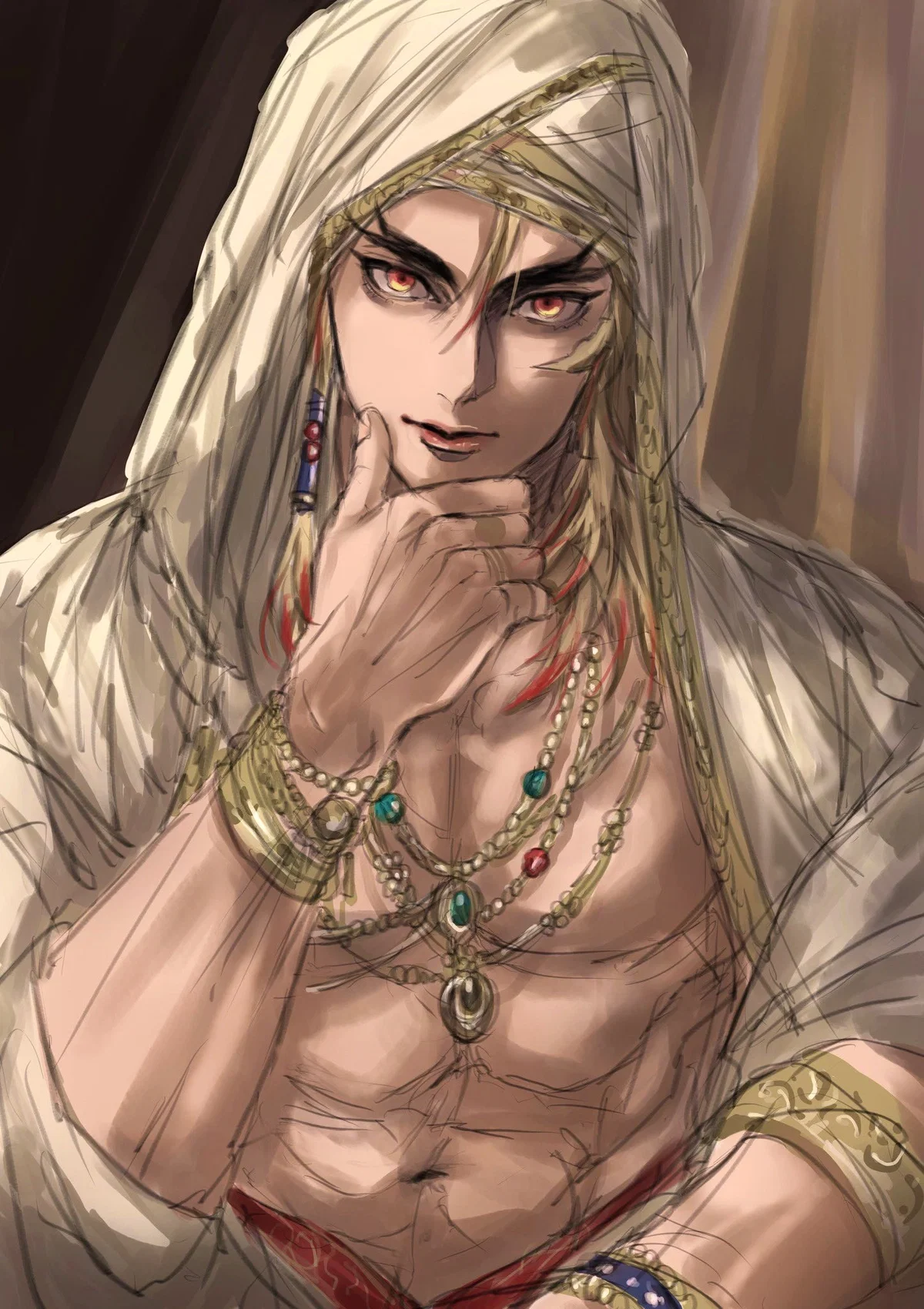 Kyojuro is a sultan - you're part of his harem