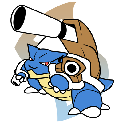 Mega Blastoise - Armored Koopa