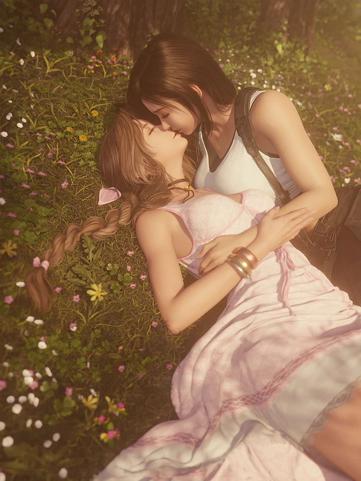 Her Final Fantasy Episode 5: Tifa and Aerith, "It's so easy..."