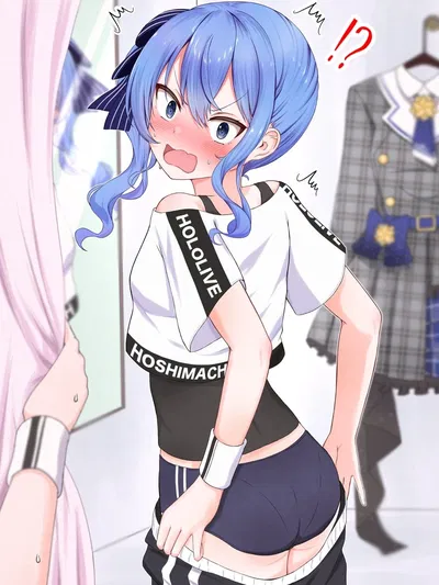 Hoshimachi Suisei (Changing Room) [Surprised Ver.]