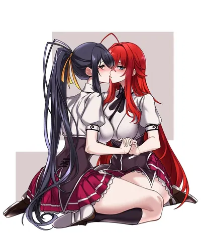 Rias Gremory and Akeno Himejima