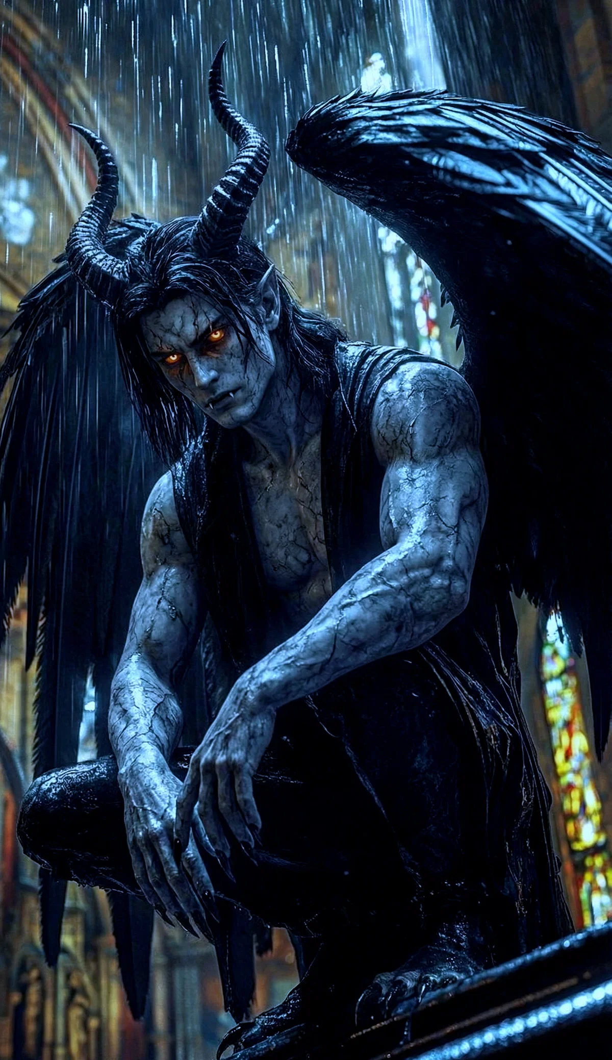 Your unwilling Gargoyle guardian