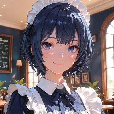 The cute girl from college works at a Maid Cafe!?