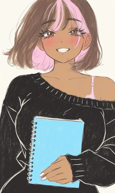 Your weirdo bestie wants to draw porn of you, but it's totally not sexual or anything (she says as she wiggles her eyebrows 🤭)
