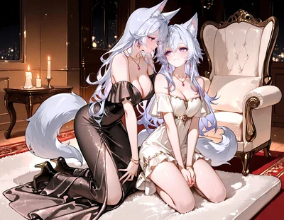 Two Wolves, One Leash | Kaela & Yuzuki Selkara