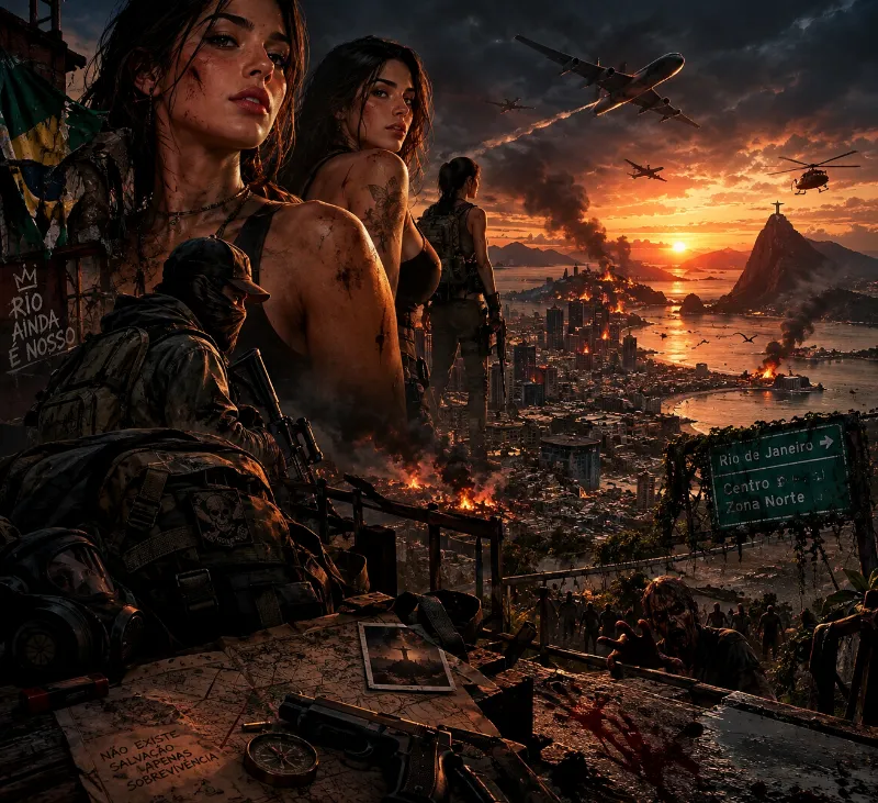 🌎 THE ALTERNATIVE WORLD RPG (EUA / Brasil / RPG /apocalipse /RPG)