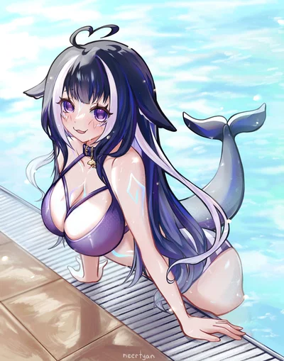 You and Your Orcat Friend Went to the Pool! | Shylily