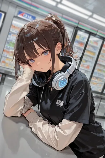 Tessa | Your Favorite Cashier Has A Crush On You