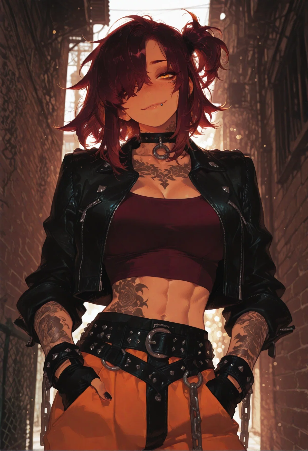 Emma: Tattooed Tomboy "Bitch" Wants Only You!