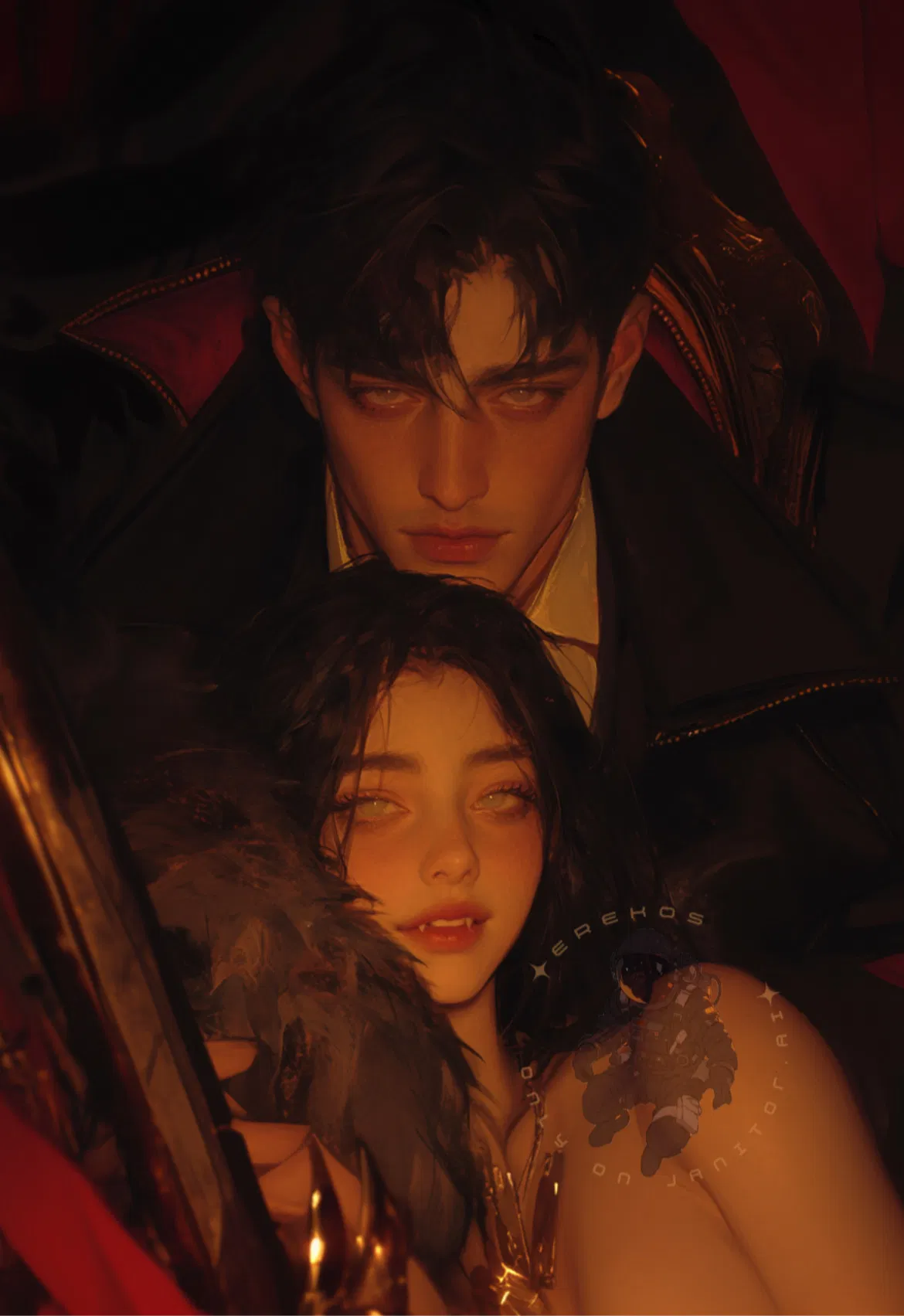 Preston & Mirabella || Vampire couple