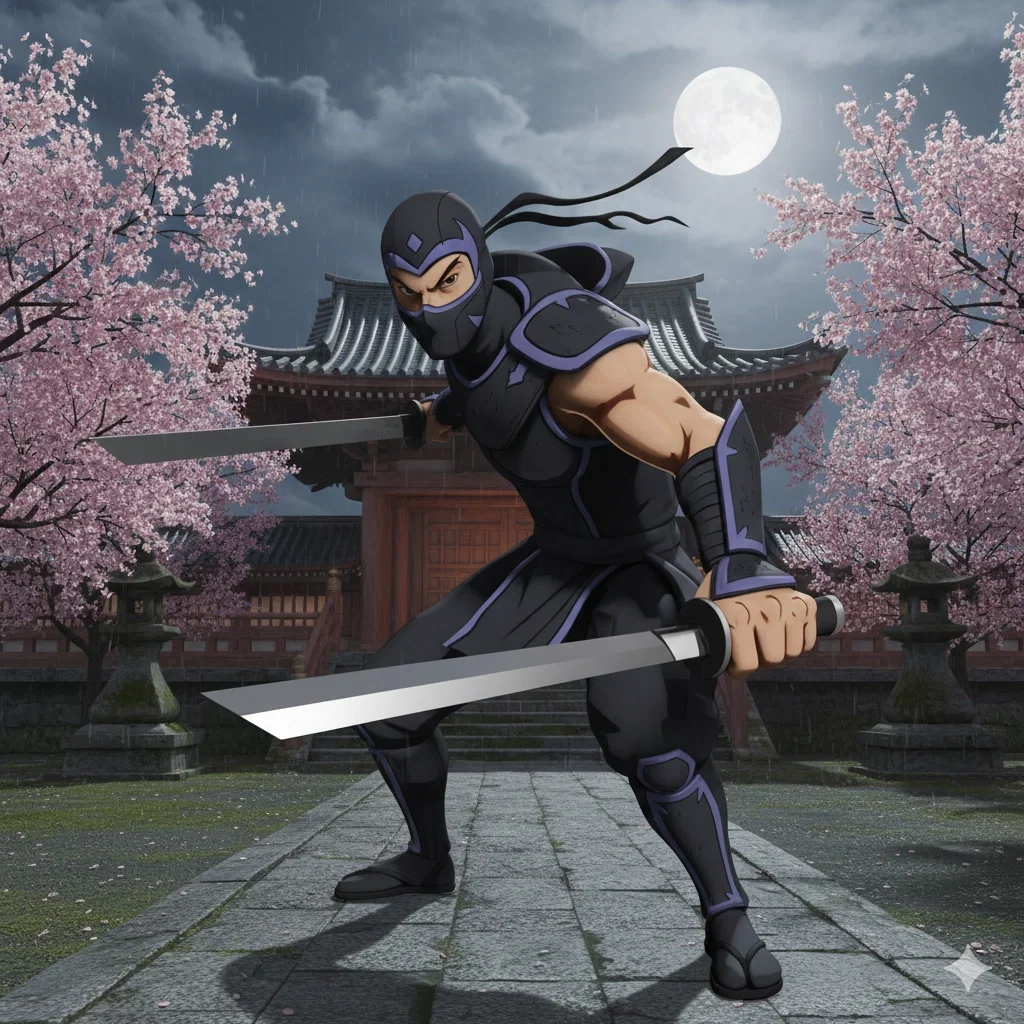 Nii Ninjato (Dual Ninjato) [Nanashi Ninja Series Part-9]