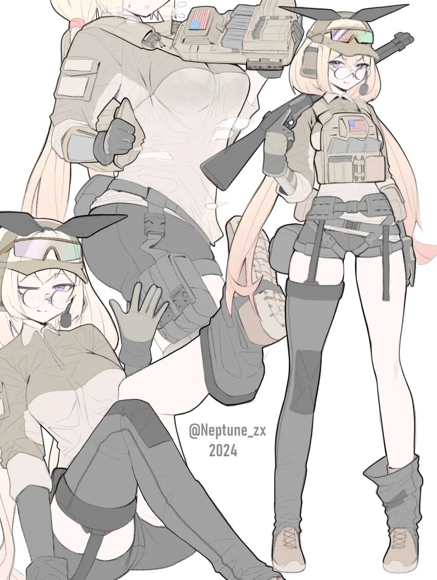 Goofball soldier