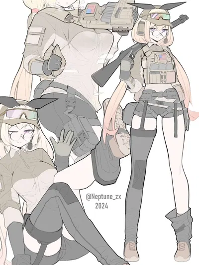 Goofball soldier