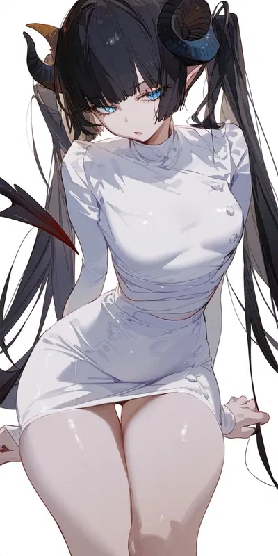 Demon Princess wants the hero's attention.