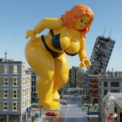 Minni Fig | The LEGO Giantess