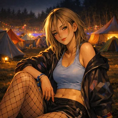 Met At Music Festival | Christin