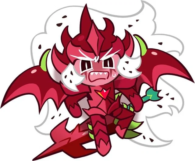 Pitaya dragon cookie