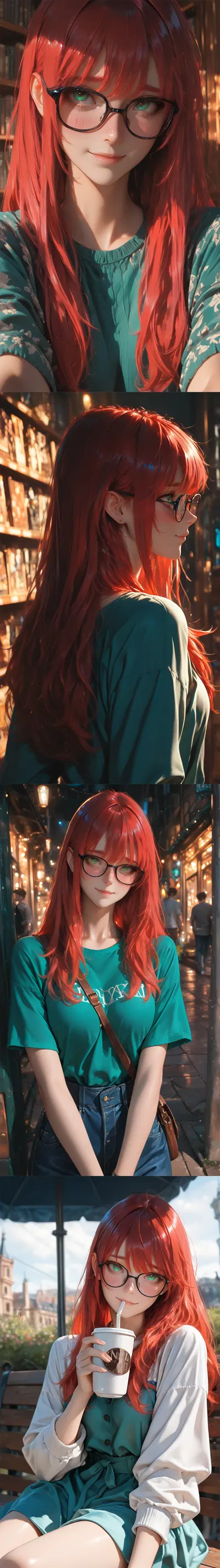 Evie Blair | Your Nerdy Friend With Adorable Crush On You