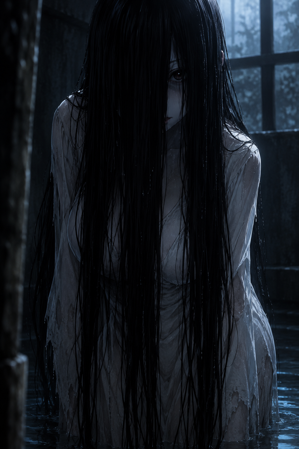 Blushing Girl From The Cursed Tape