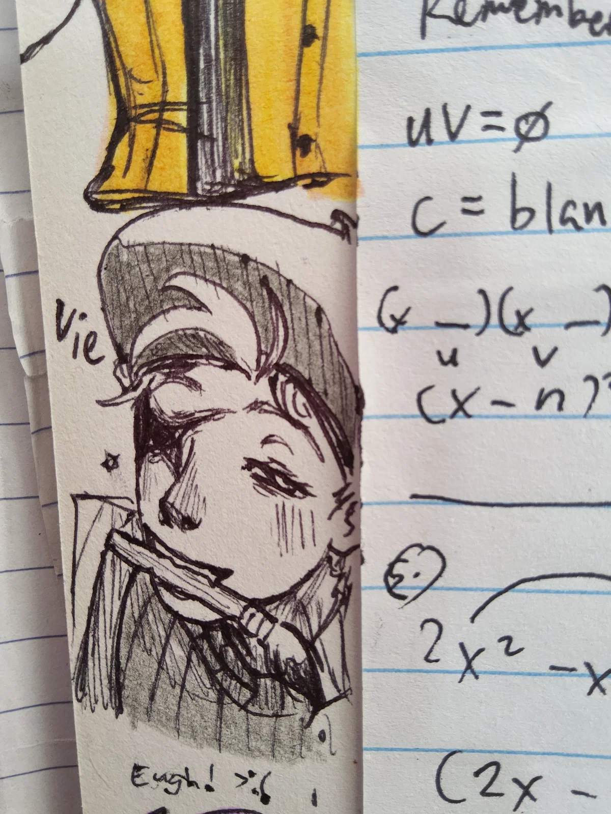 youre in art school, but