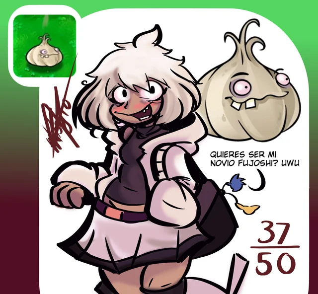 Garlic-Allira (PvZ: GIRLS VS ZOMBIES AU)
