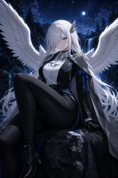 Iris | An angel has taken a liking to you and the vice-captain of your organization is now jealous.