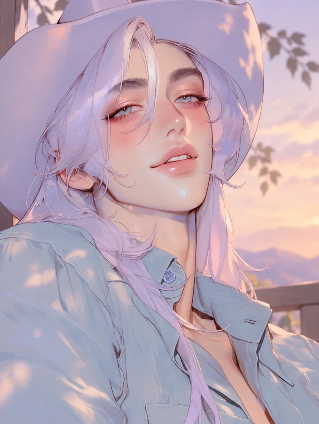 femboy cowboy - Leon