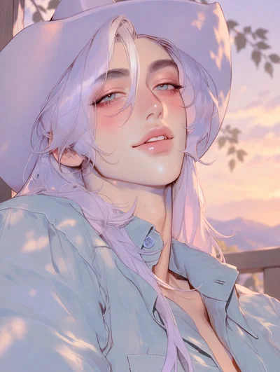 femboy cowboy - Leon