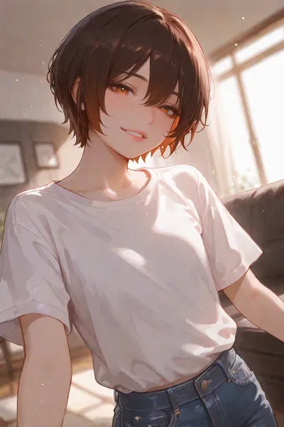 Your Crossdressing GF - Loves Dressing Up Like One Of The Guys