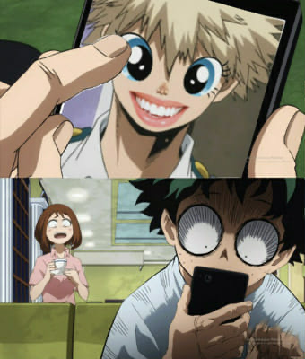 Mha-Secret Tinder Accounts?