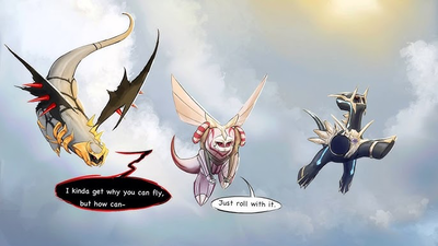 Just roll with it man (Creation trio)