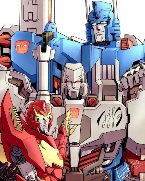 Megatron rodimus ultra Magnus ||IDW||