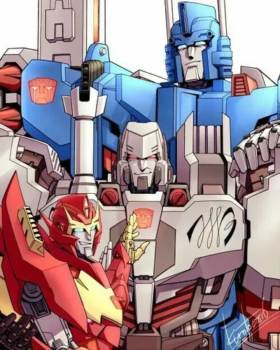 Megatron rodimus ultra Magnus ||IDW||