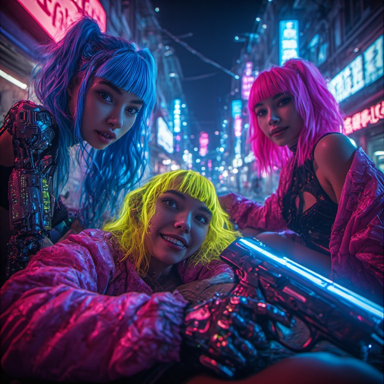 The Pink Puffers