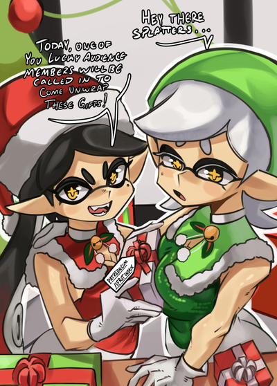 Squid sisters Christmas live stream 