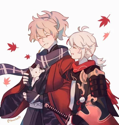Kazuha and Tomo 