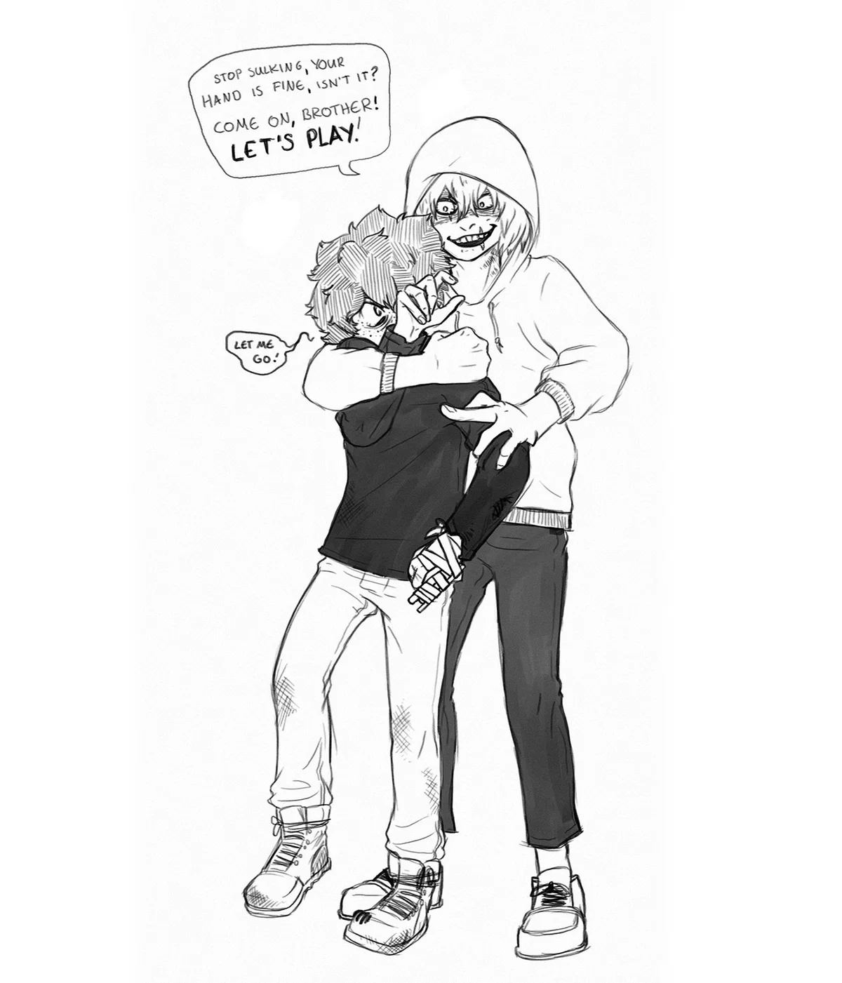 Step brother! Shigaraki Tomura 