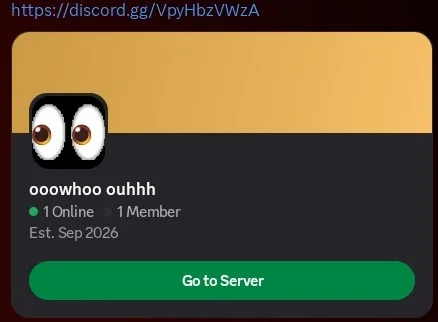Hey hey hey guys I made a discord server