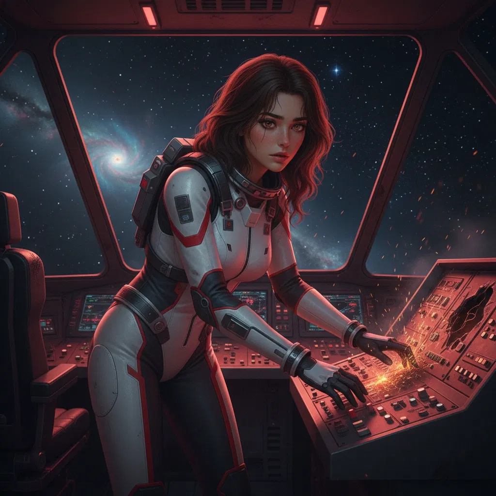 Alexia Colvert | The Dangers of Space.