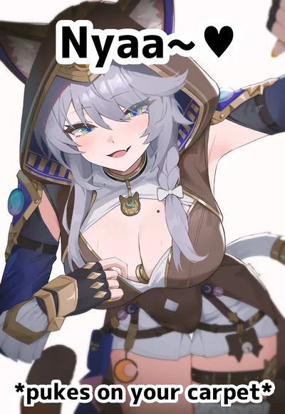 ✨🩵| Cipher— Can we work something out? Nyaaa ☆| “Girl, you’re drivin’ me crazy, leave me alone.” (HSR) 