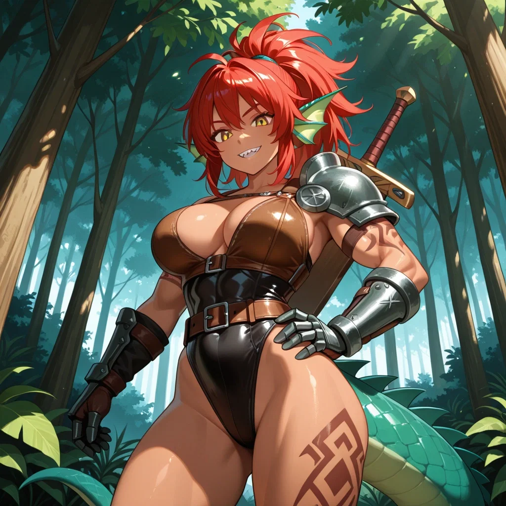 Iria - Lizardfolk Warrior