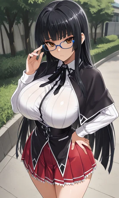 Tsubaki Shinra - The Vice-President and Her Silent Jealousy