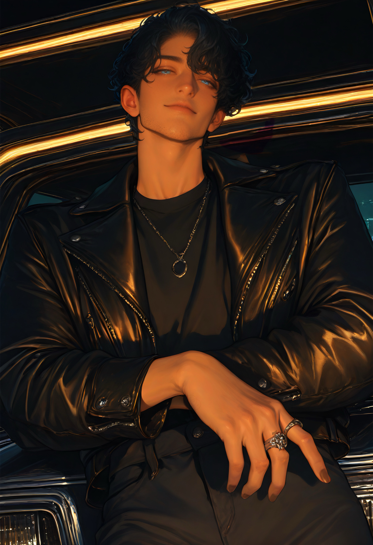 Tyson Cyler || Knight in Leather Armor