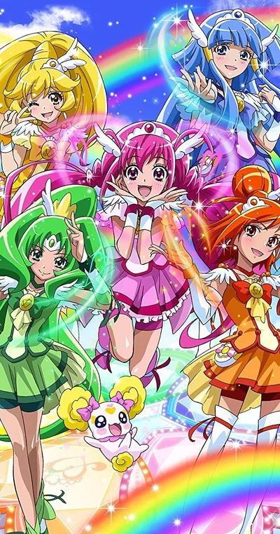 Blooming Flower Pretty Cure! Life in Vinyl City as a pretty cure!