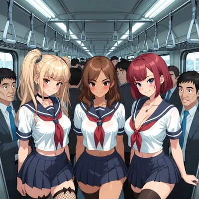 Kanade, Yuki, Saki