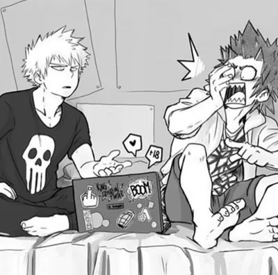 Bakugo Katsuki & Eijiro Kirishima 